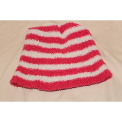 's  Pink and White Striped Beanie  SM  eb-37449441